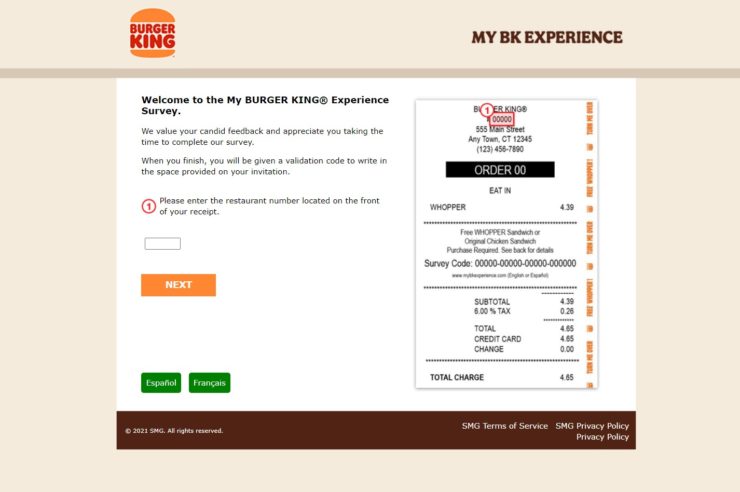 MyBKExperience Survey